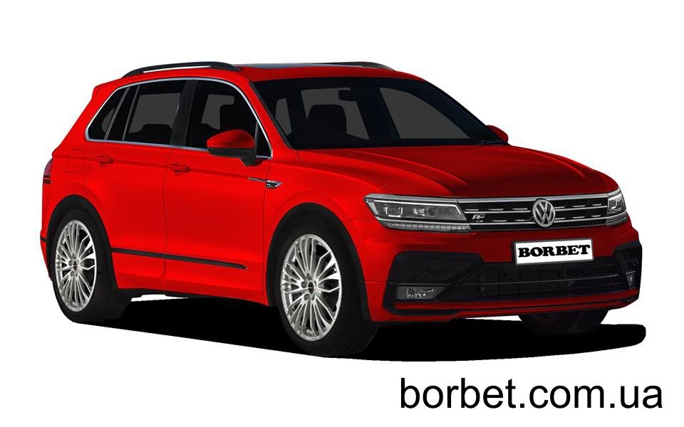 BORBET RB для VW TIGUAN 2: Отличное сочетание дизайнов.