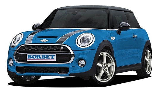 BORBET F2 И НОВЫЙ MINI COOPER - союз, созданый на небесах!<br/>