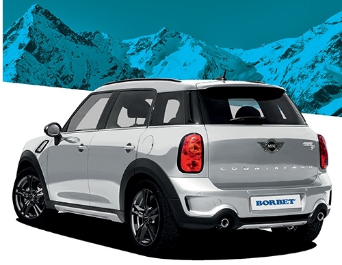 BORBET XLB и MINI Countryman - ЧУДЕСНАЯ ПАРА ДЛЯ ЗИМНЕЙ ПОРЫ ГОДА!