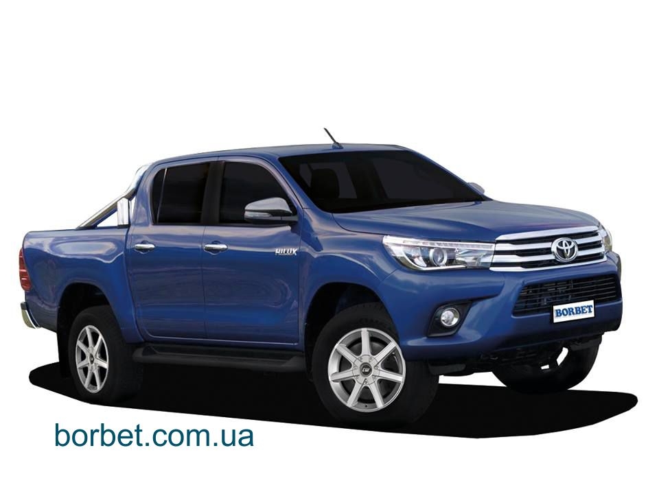 TOYOTA HILUX НА BORBET CWE: ОПТИМАЛЬНОЕ ВООРУЖЕНИЕ ДЛЯ БЕЗДОРОЖЬЯ И ГОРОДА