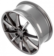 Borbet LX graphite spoke rim polished