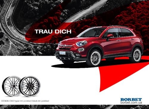 BORBET CW2: Индивидуальность для Fiat 500x