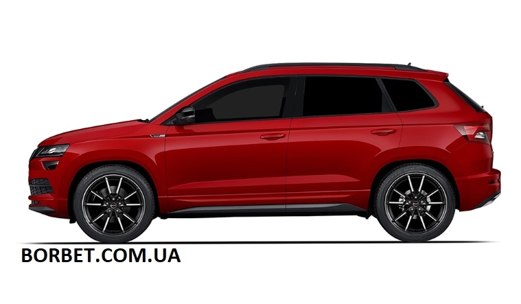 BORBET LX для Skoda Karoq. Полировка специального назначения.