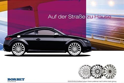 Сочетание элегантности и динамичности - новый Borbet BLX ТЕПЕРЬ ДЛЯ AUDI TT