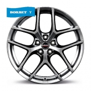 Borbet Y hyper silver 20