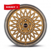 Borbet B gold rim polished