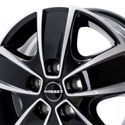Borbet CWG black polished