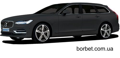 BORBET S ДЛЯ НОВОГО VOLVO V90: МОЩНАЯ ЭЛЕГАНТНОСТЬ В НОВОМ СВЕТЕ.