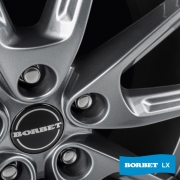 Borbet LX18 grey glossy